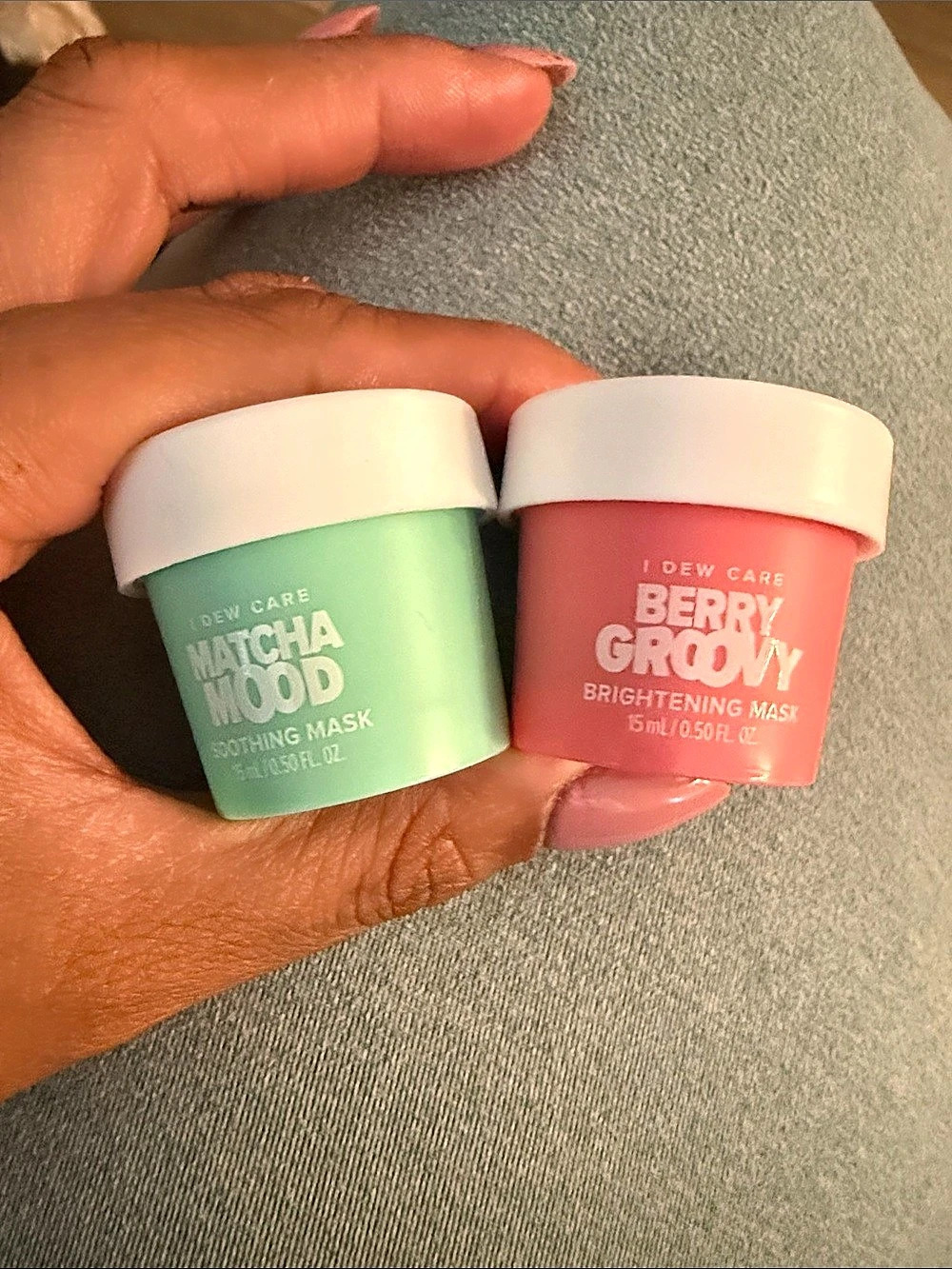 🔥 2/20: I Dew Care Matcha Mood + Berry Groovy Face Mask Set NWT